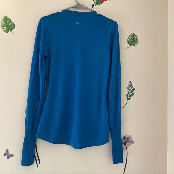 Lululemon Long-Sleeve women’s Running T-shirt Size 10 - Picture 2 of 3
